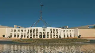 Parliament House Canberra Timelapse
