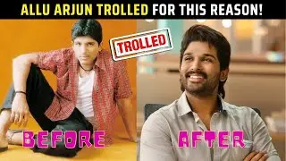 'Pushpa' Actor Allu Arjun Gets TROLLED For Alleged Cosmetic Surgeries