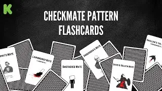 Kickstarter Project || Checkmate Pattern Flashcards