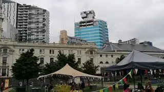aotea square, Auckland City, Queen Street, Aotea centre, Banksy Art Exhibition, civic cinema,