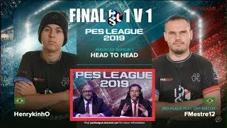 HENRYQUINHO VS FMESTRE12 [ PES LEAGUE AMERICAS REGIONAL FINALS1 ]