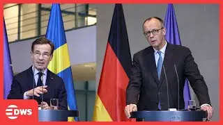 FULL PRESSER: German Chancellor Merz & Sweden&rsquo;s Kristersson Hold Urgent Berlin Briefing | AC15