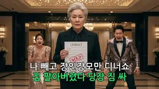처가만 모시고 디너쇼 간 아들, 입장하자마자 아들 집 팔아버린 할머니의 참교육