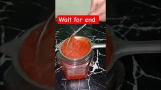 bahut hi simple si Tomato ketchup recipe #shorts #recipe