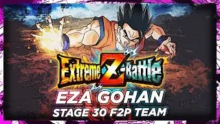 EZA ULTIMATE GOHAN EVENT: HOW I COMPLETED LVL 30 WITH A F2P TEAM | DBZ Dokkan Battle