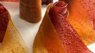 one ingredient candy, just real fruit, sugar is optional #candy #rollupcandy