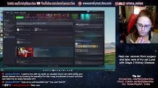 Recovering from surgery & fundraising for my sick cat. Keep me company!