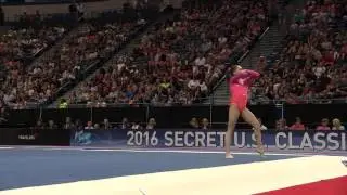 Emily Schild - Floor Exercise - 2016 Secret U.S. Classic - Senior