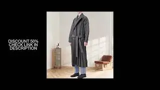 Miyake Pleated Men's Trench Coat 2025 Spring Summer New Casual Commuter Fold Jacket Solid Personalit