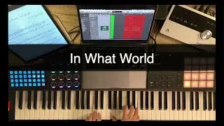 In What World by Lizzy McAlpine (Piano-only instrumental)