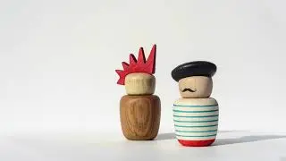 The Motleys: Decorative Wooden Fun