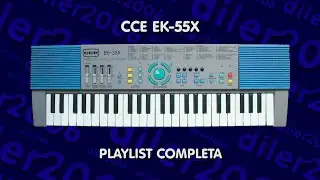 Teclado CCE EK-55X - Playlist Completa (Letron MC-38)