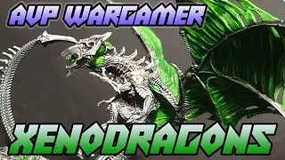 Flying Alien Queens and XENODRAGON!!