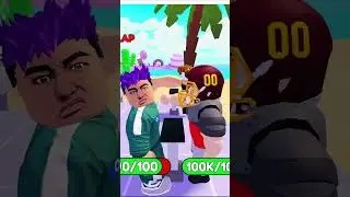 Thanos plays POWER SLAP simulator ROBLOX 😱 #roblox #shorts #robloxobby #squidgame