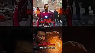 IRONMAN VS SHANG-CHI #mcu #marvel #marvelstudios #marvelcomics #ironman #shangchi #shorts #ytshorts