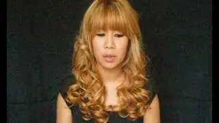 astuce de boucles éclatées (style gyaru) pour les cheveux fins