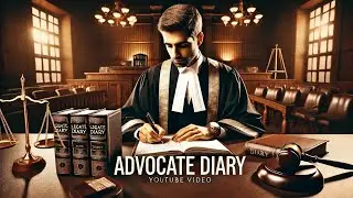 Advocate Diary || How maintain advocate diary || How write in advocate diary