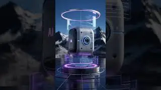 Futuristic Camera Design Concept 🚀 | Sci-Fi Tech Showcase