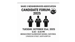 Ward 3 Neighborhood Association | Candidate Forum | October 21, 2025