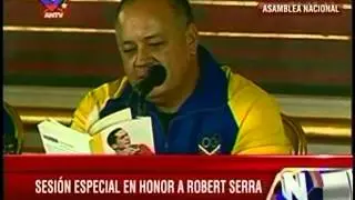 Cabello: La derecha est&aacute; detr&aacute;s de la muerte de Robert Serra