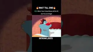 Pov:- My friend always for no reason  | #edit #viral #oggyandthecockroaches #funny #entertainment