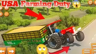 Real Tractor Farming Simulator Gameplay 🚜 | Farming Simulator 22 | Village Life
