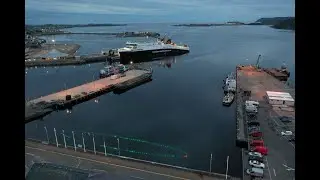 Stornoway Harbour (Ferry & Cruise Port) - Hebridean Live Cam