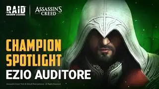 RAID: Shadow Legends x Assassin&rsquo;s Creed | Champion Spotlight | Ezio Auditore