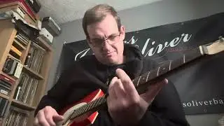 Гитара Telecaster в стиле кантри-блюз с открытым строем