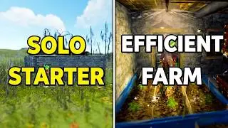 Solo Starter Farm | Efficient Farm Base | Solo Starter Base Design 2023