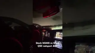 M340i vs Q50 RedSport 400