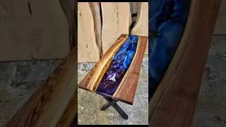 Space Flight Theme Desk ✈️🌌 #space #planes #epoxy Link In Bio For A Table Quote 👆