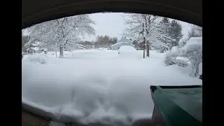 High Speed snow removal Orchard Park, NY December 26th.