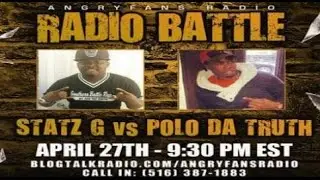STATZ G VS POLO DA TRUTH rap battle