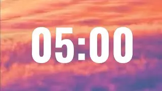 5 Minutes Timer With Alarm ⏰