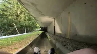Steinwasen Park Berg-Rodelbahn Right Side POV August 2024