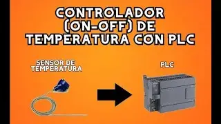 ✅Controlador de temperatura ON OFF Con PLC