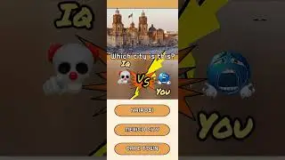 IQ Test Only Sharp Minds Can Identify This City iq game reel