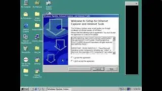 Установка Internet Explorer 5.5 и 6 через веб-браузер в Windows 98 в 2023 году
