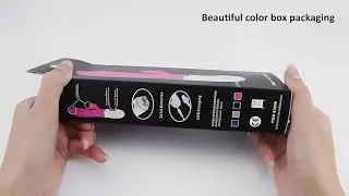 Vibrator LIVMAN MF-8701 for both genders with 30 vibration modes, USB charging