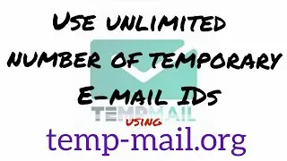 Use Temporary Email ID Fake Mail ID Create unlimited Facebook or Instagram account