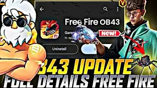 FREE FIRE OB43 UPDATE ON FREE FIRE 🔥 FULL DETAIL UPDATE...................#viral #trending #gaming