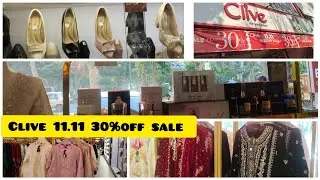 Clive 11.11 sale today / Clive shoes sale / Clive flat 30 % off sale  on all items 