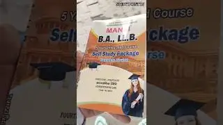 Mansi book BA. LLB | fourth year 8 th semester #8th  #semester #ballb #exam #study