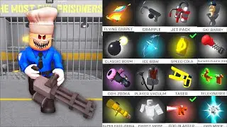 Barrys Prison Run - Play As Papa Pizza Roblox Prison Story Gameplay
