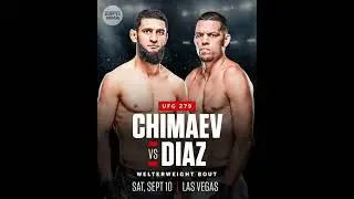 Khamzat Chimaev vs nait Diaz fight