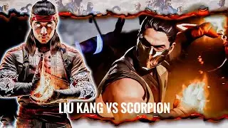 LIU KANG VS SCORPION INSANE WAR! | MORTAL KOMBAT 11™️