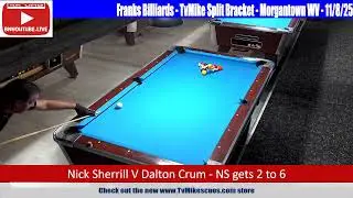 FRANKS - SPLIT TABLE SPLIT - LOW SIDE FEED  - 11/8/25