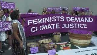 Climate Justice Demands Gender Justice Feminists Stage Protest At Cop30