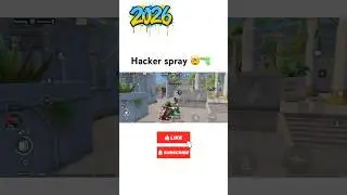 Hacker spray🤯🍫#sensitivity #bgmishorts #gaming #bgmivideos